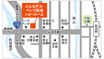 縮小地図